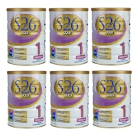 【6罐包邮】惠氏新西兰版S26金裝牛奶粉1段900g （0-6个月） 03/2020
