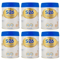 【6罐包邮】惠氏S26 Pro-A2牛奶粉1段900g （0-6个月）
