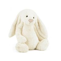Jellycat英国邦尼兔 白色 Bashful Cream Bunny