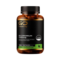 Go Healthy高之源 3340mcg铬元素补充胶囊 血糖平衡片120粒 保质期：04/2028