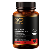 GO Healthy高之源400mgCo-Q10心脏辅酶q10胶囊60粒保质期：10/2027