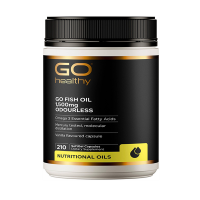 GO healthy高之源深海无腥鱼油1500mg 210粒 日期：01-02/2028