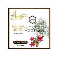 Arista 麦卢卡蜂蜜 UMF15+ 零食便携装 10条x5g 保质期：09/2028