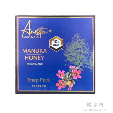 Arista 麦卢卡蜂蜜 UMF10+ 零食便携装 10条x5g 保质期：08/2028