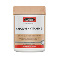 Swisse 钙+维生素D 250粒 保质期：09/2026-02/2028