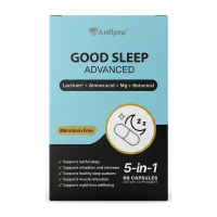 AntiPro 五合一天然助眠睡眠胶囊60粒 保质期07/2029